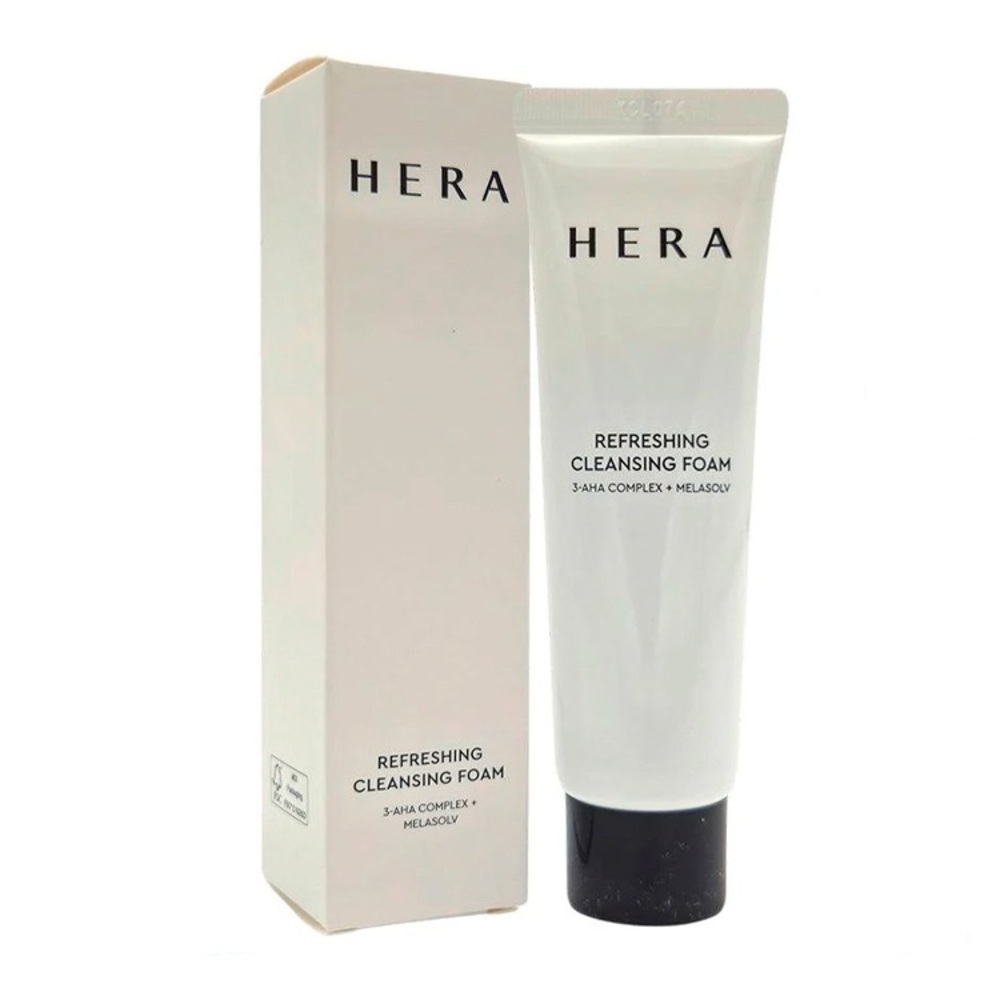 BEST ASIAN FACIAL WASH | KOREAN BEAUTY | HERA Refreshing Cleansing Foam Cleanser - Picture 2 of 4